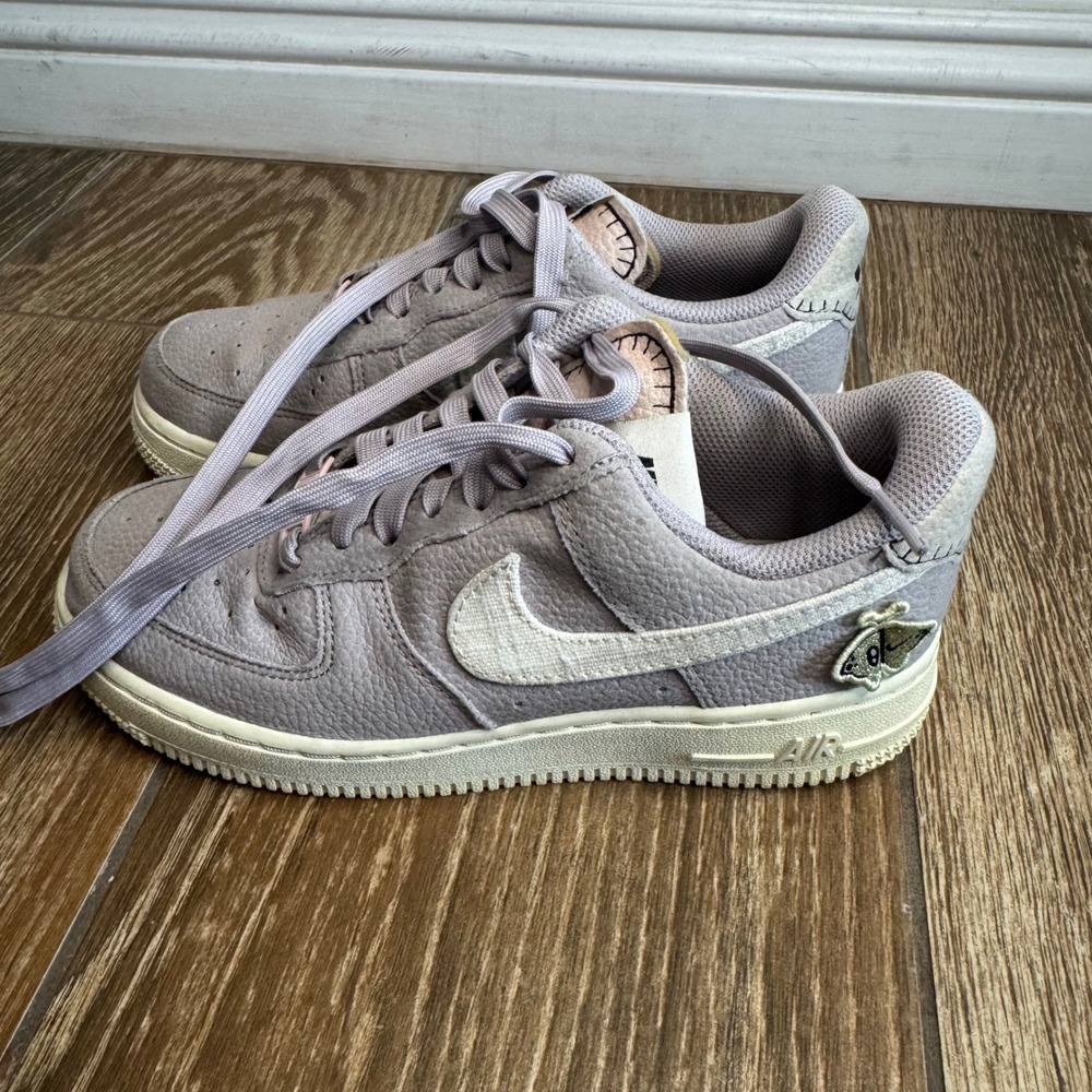 Nike Air Force 1 Low Next Nature Air Sprung "Purple" sneakers size‎ 5.5